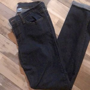Jeans- Dark Blue Denim